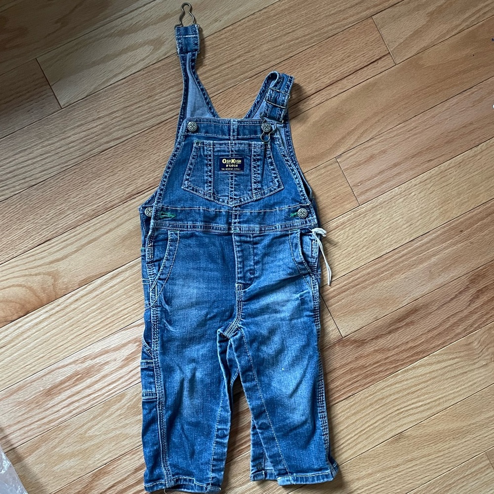 Osh Kosh Bgosh Denim Overalls 12M